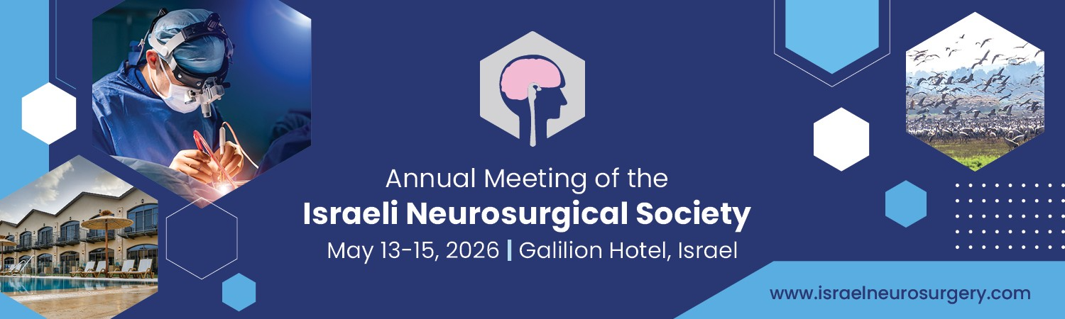 הכנס השנתי של האיגוד הישראלי לנוירוכירורגיה, 13-15 למאי, 2026 | מלון גליליון