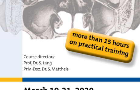 10th Interdisciplinary Endoscopic Skull Base Surgery Course ∞ Essen, Germany ∞ 19 – 21 March 2020